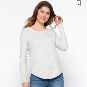 RD Style ribbed detail sweater